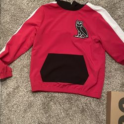 OVO Red Windbreaker/Pullover Mens Medium