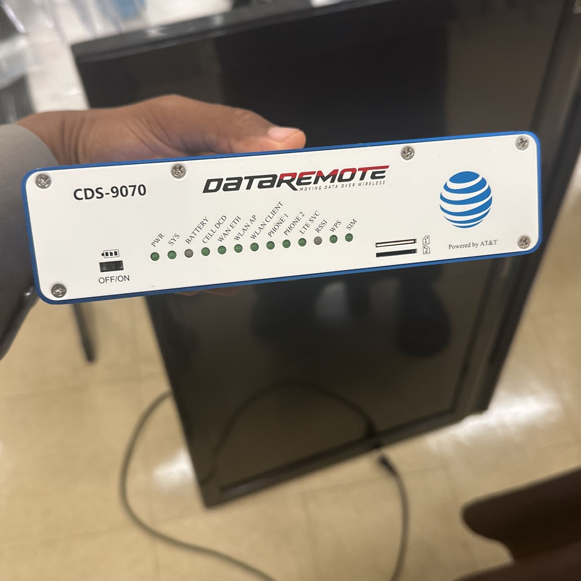 DATAREMOTE CDS 9070 LTE CELLULAR ROUTER WIFI HOTSPOT DEVICE