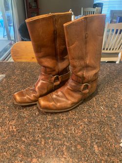 Rare find 197Os FRYE HARNESS COWBOY BOOTS SIZE 13D BLACK LABEL