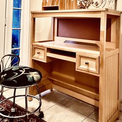 Shaker Desk & Organization Unit For Students, Dorms, Kitchens, Sewing And Crafts 