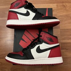 Jordan 1 Retro High Bred Toe (GS)