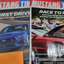 Mustang Club Magazines
