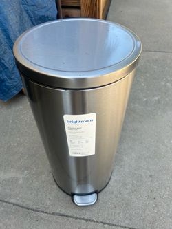 Steel Trashcan