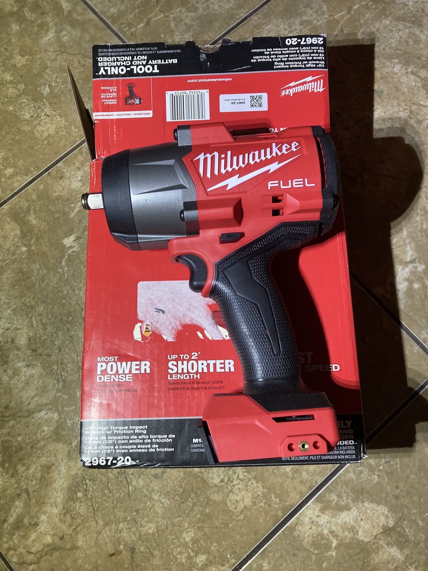 Milwaukee 2967-20 M18 FUEL 18V 1/2 in High Torque Impact Wrench