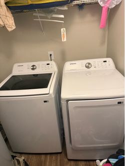 Washer and Dryer