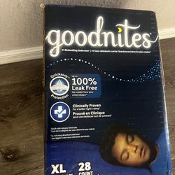 XL Goodnites Pull Up Boy And Girl