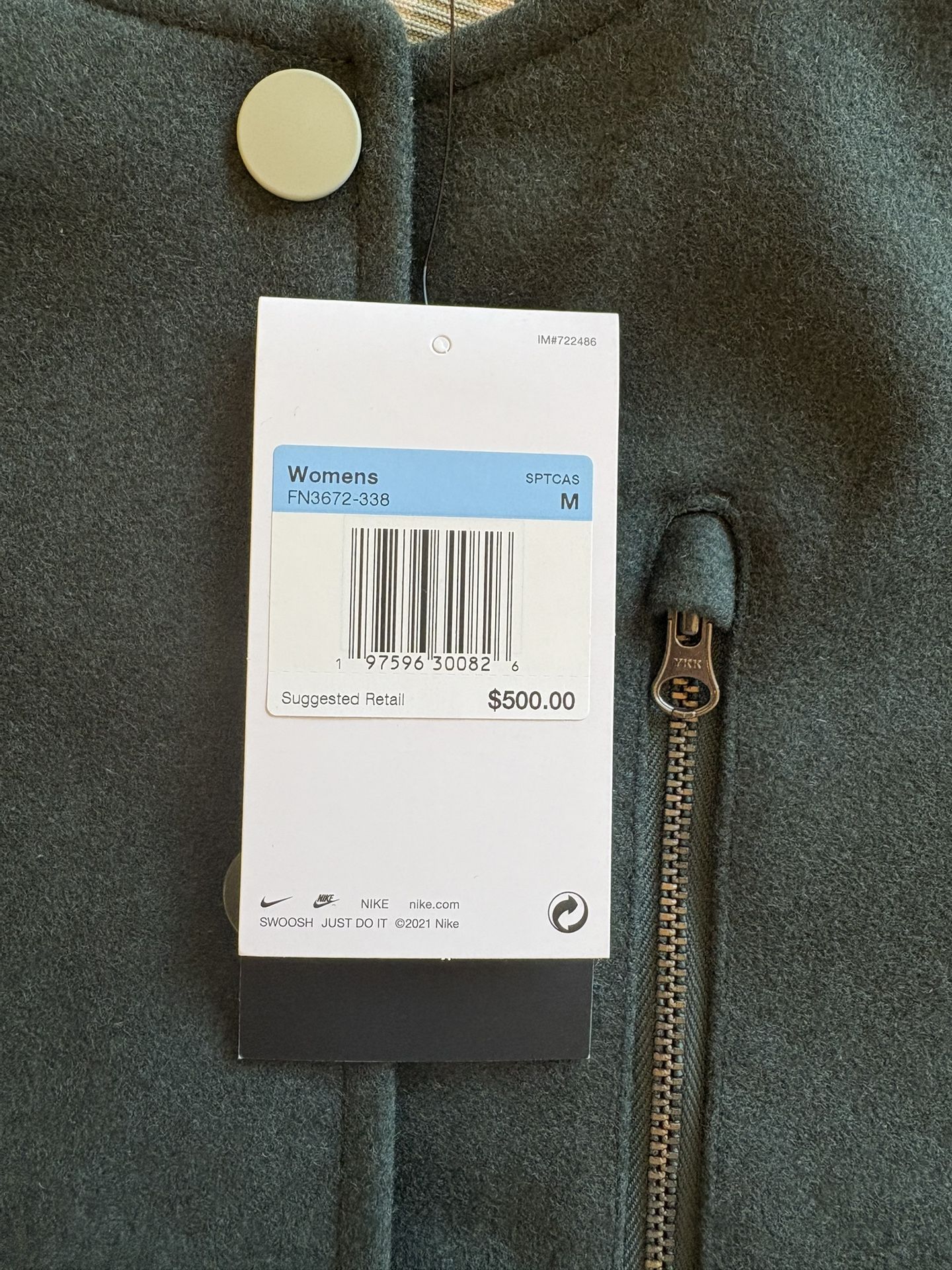 Nike Women’s Sportswear Classic Oversized Destroyer Jacket