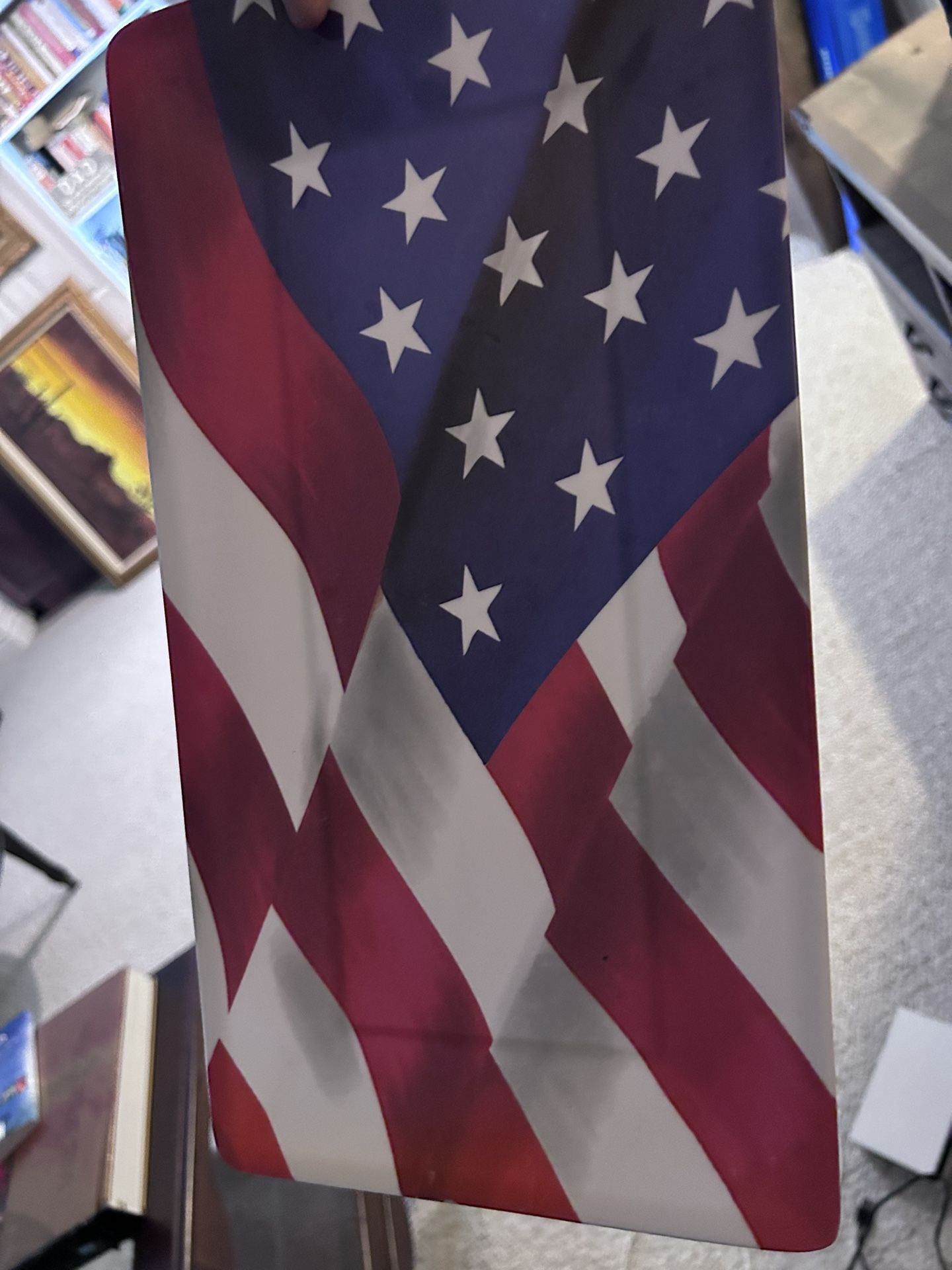 American Flag Plate