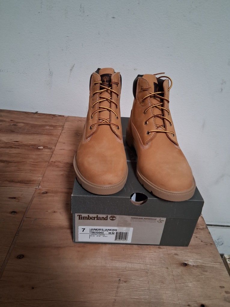Timberland Boots Junior 7 Price Is Firm 