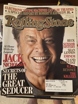 Rolling Stone Magazine Jack Nicholson