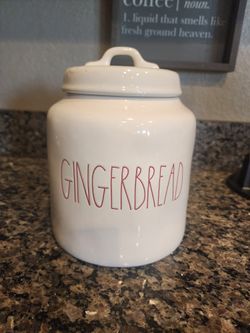Rae Dunn Gingerbread Canister