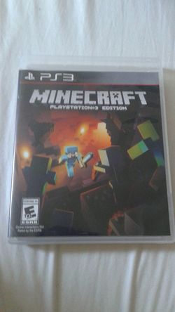 Minecraft for ps3