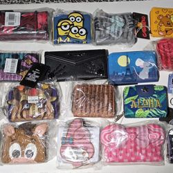 Loungefly Disney Mixed Wallets Different Prices's Look At 2 Pages All New With Tags 