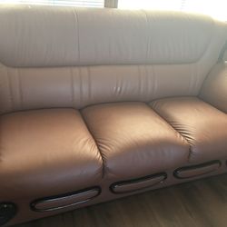 Brown Leather Couches 