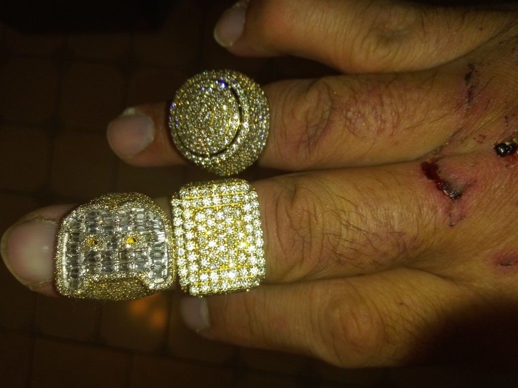 Diamond Pinky Rings