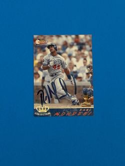 LOS ANGELES DODGERS Raul Mondesi autograph