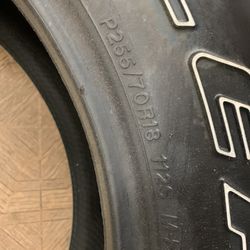 New Truck Tire. 