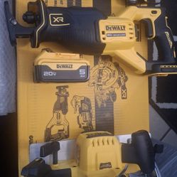 3 Peice  Dewalt 20volt Max Tools