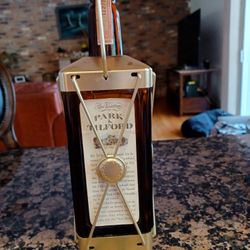 Vintage Mr. Tilford Whiskey Decanter Empty Bottle