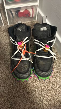 Off white mid top Air Force 1s