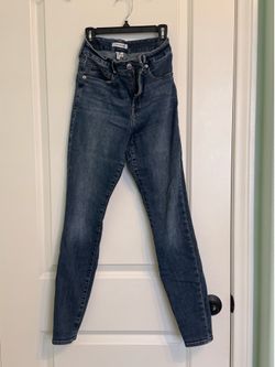 Good American Denim High Waisted Skinny Jeans