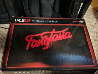 True Blood Fangtasia neon sign