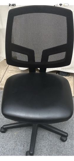 Black Mesh Back Office Desk Task Chair with Wheels Swivel Rolling Casters