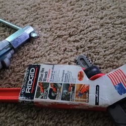 Brand new Ridgid internal wrench no 342.
Ridgid offset hex wrench 2 5/8