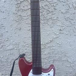 Playstation PS3 Rock Band 3 Fender Mustang Guitar Controller 96563-C - No Dongle