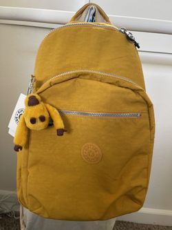 Kipling Large Backpack Yellow 