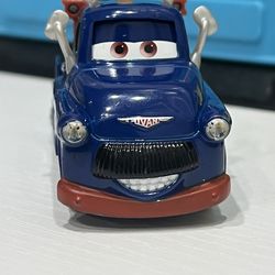 DISNEY PIXAR IVAN MATER - MIDNIGHT BLUE DIECAST TOW  TRUCK