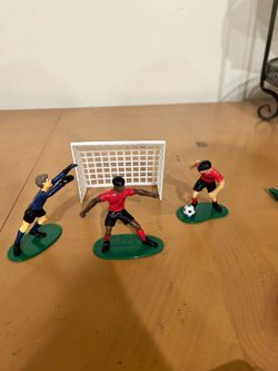 soccer cake toppers