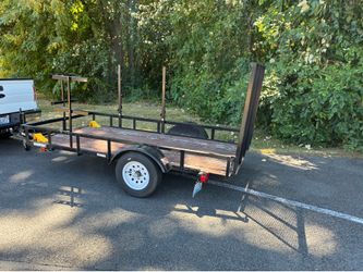 Landscape trailer