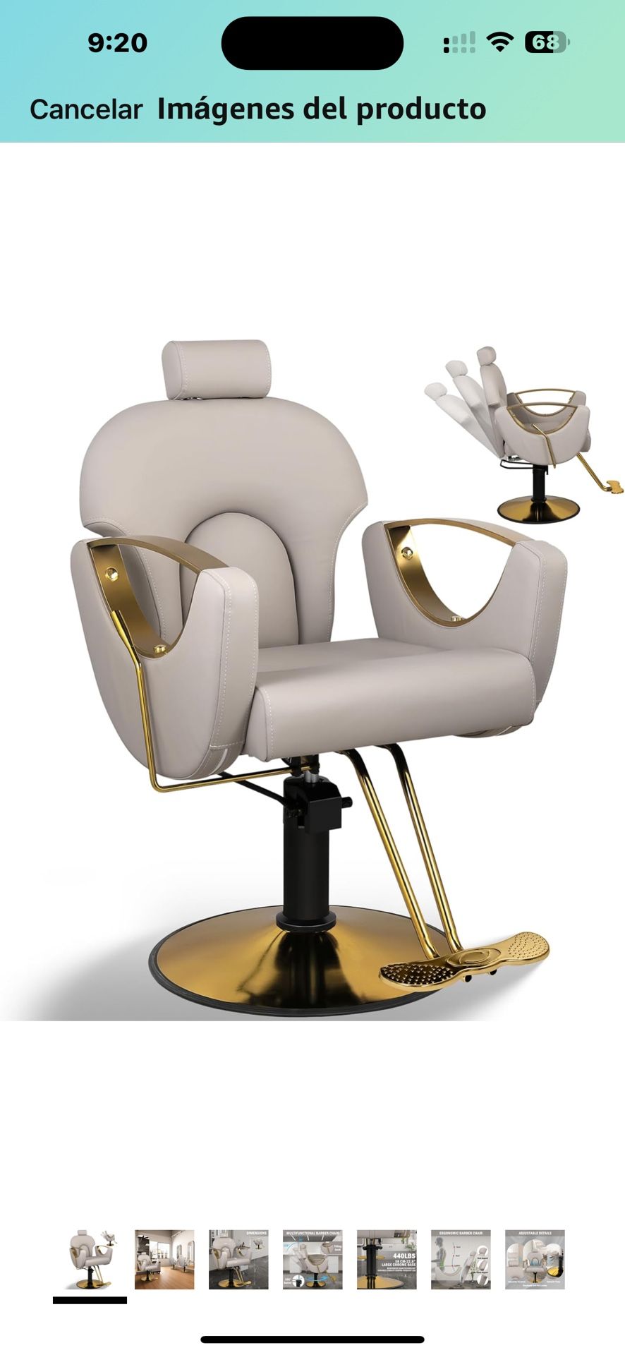 New Barber Chair 
