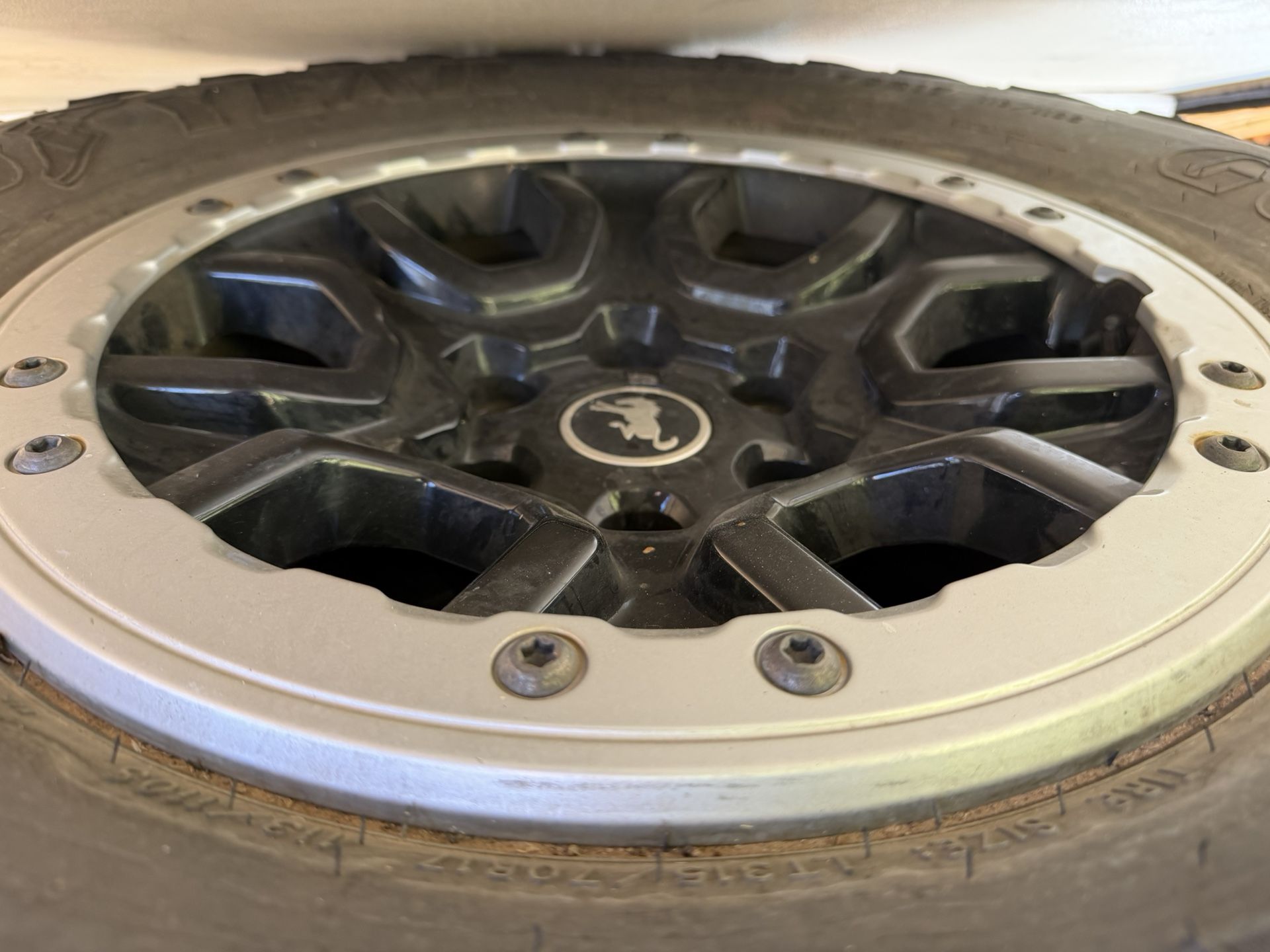 2021 Factory Ford Bronco wheels and tires