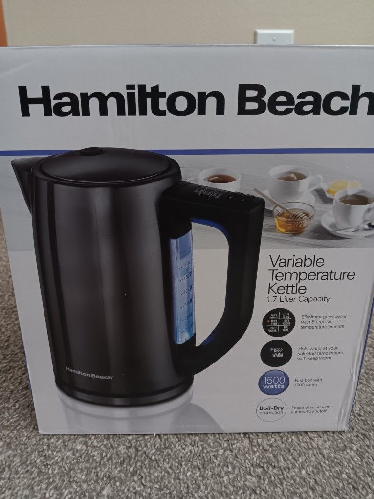 Electric Kettle Hamilton Beach 1.7L