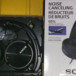 Sony On-Ear Noise Canceling Headphones 