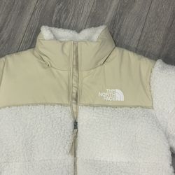 North Face Down Puffer Sherpa Nuptse Jacket NWT