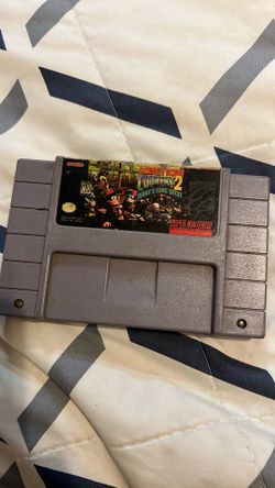 Donkey Kong country two Diddy Kong quest Super Nintendo