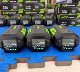 Brand New | 40V 7.5Ah Battery – Ryobi Compatible – $20 Each