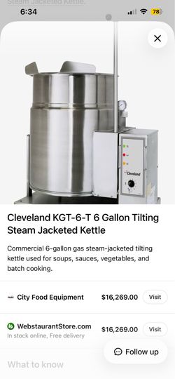 6 Gallon Kettle Cleveland