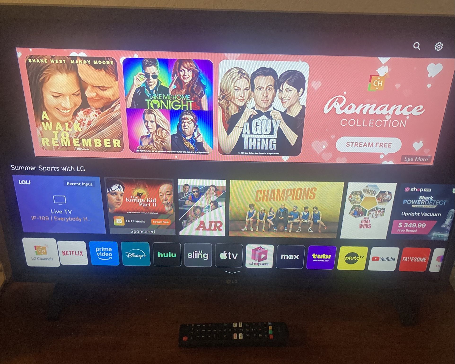 LG 32 Inch Smart TV