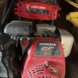 Pressure Washers Both Run 