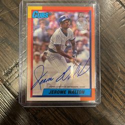 2025 Topps Series 1 Jerome Walton Auto