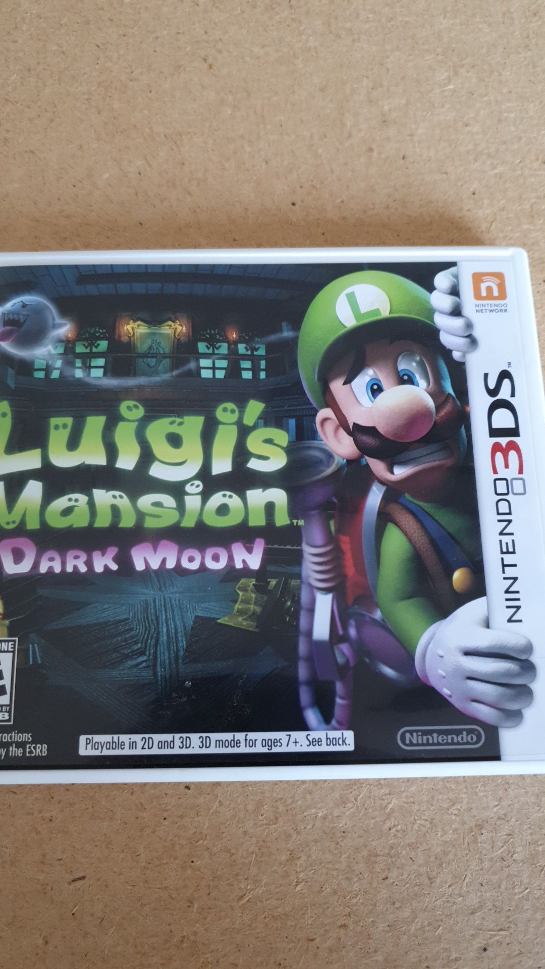 Luigi Mansion Dark Moon Nintendo 3DS