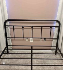 Nice Queen Metal Bed Frame - No Box Springs Required