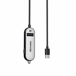 Rapid X Type -C Car Charger Plus Smart USB Port 