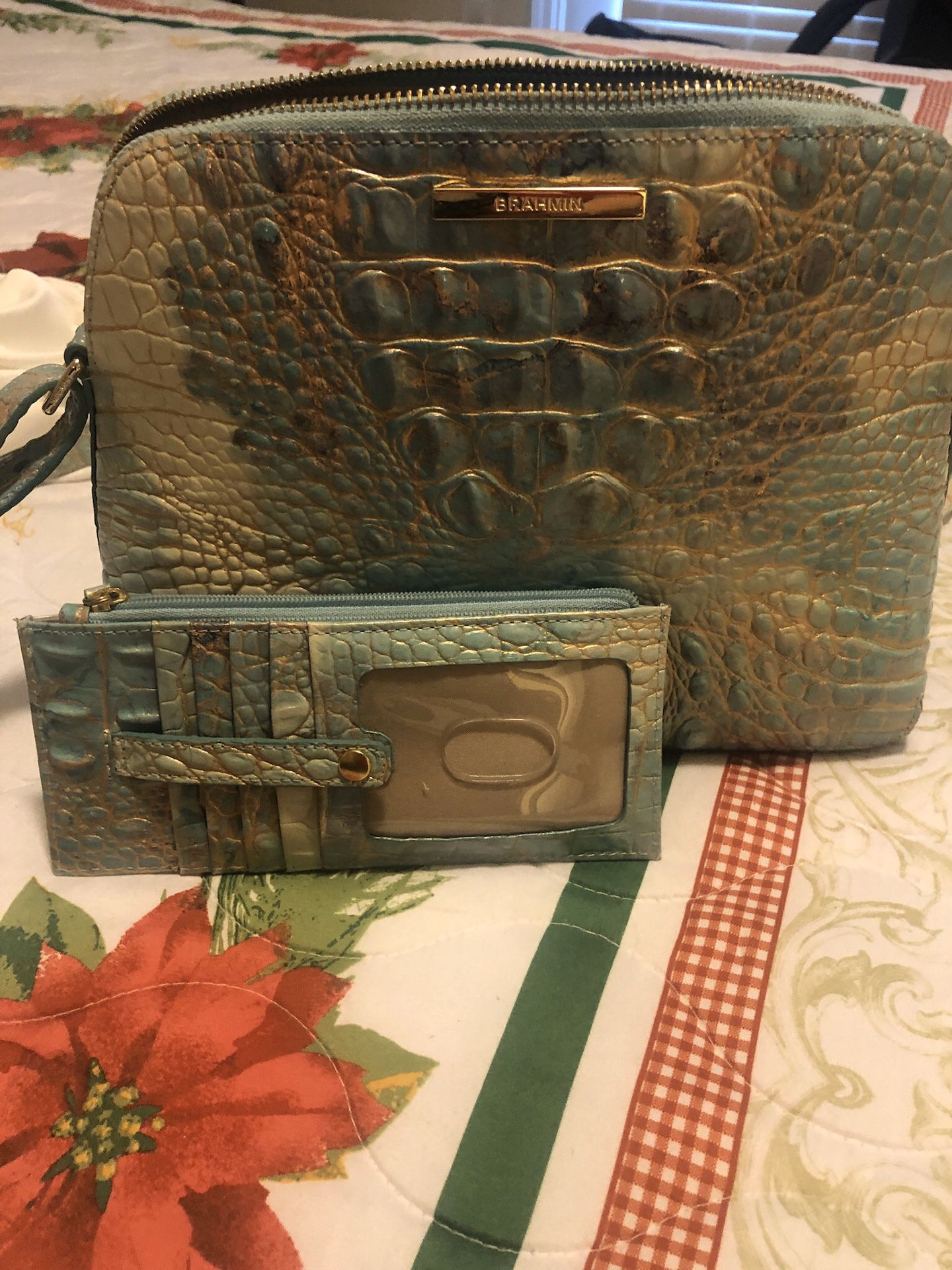 Brahmin purse and wallet