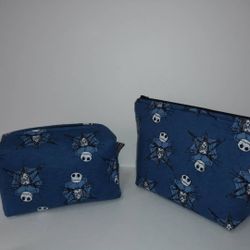 Set Of Two Nightmare before Christmas make-up bags