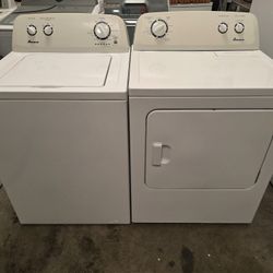 Amana Top-Load Washer And Dryer Set 